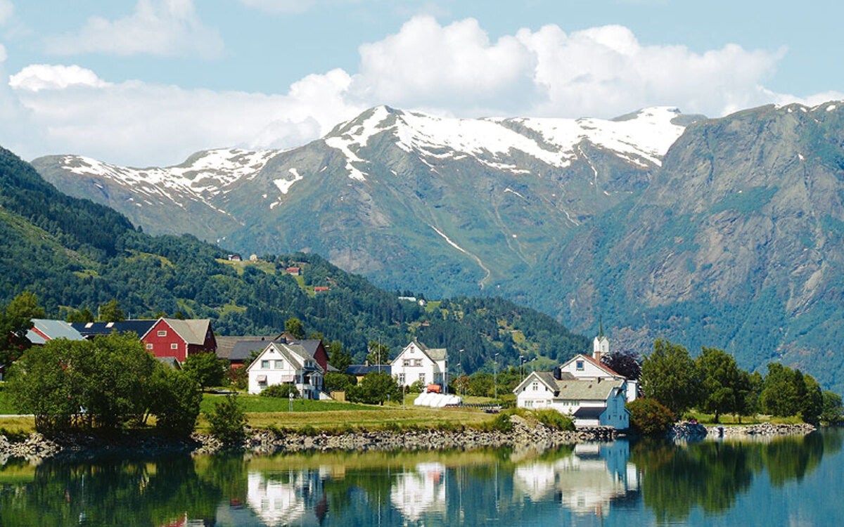 kleiner Ort am Nordfjord