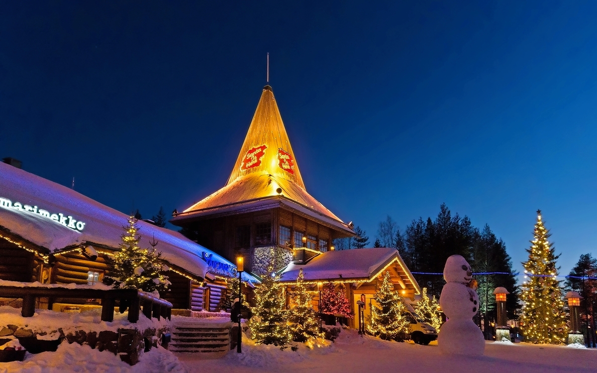 Weihnachtsmanndorf Rovaniemi