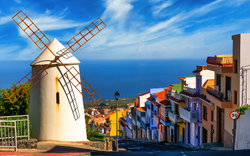 Teneriffa mit Windmühle