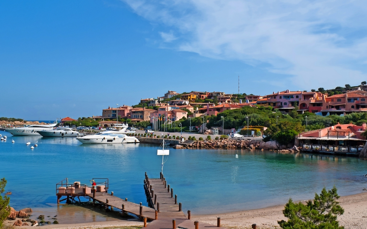 Porto Cervo an der Costa Smeralda an der Nordostküste Sardiniens, Italien