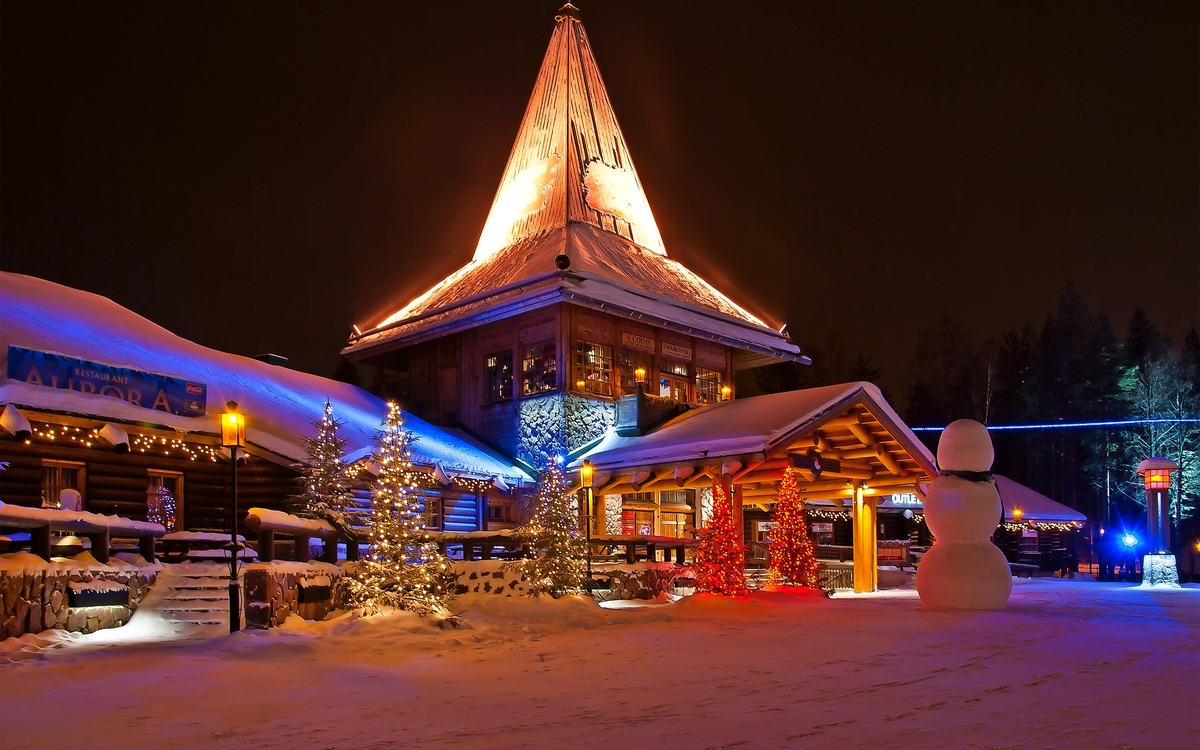 Weihnachtsmanndorf Rovaniemi