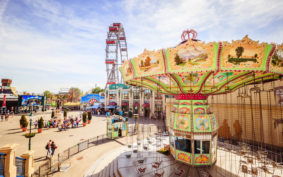 berühmte Prater in Wien