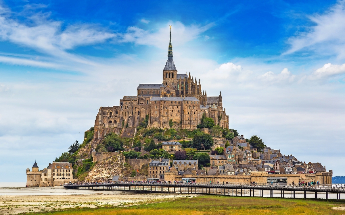Mont Saint Michel, Frankreich