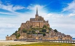 Mont Saint Michel, Frankreich