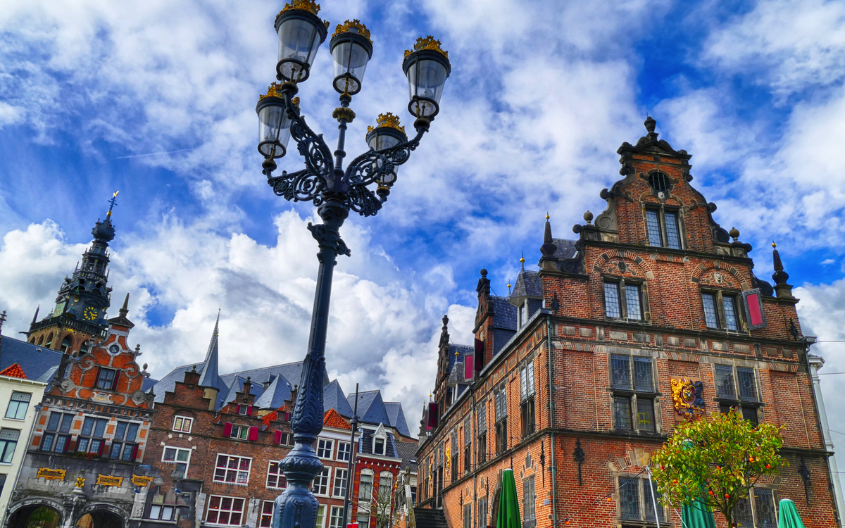 historische Zentrum von Nijmegen in den Niederlanden,
