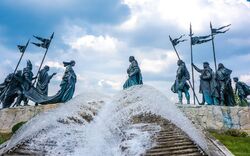 Nibelungenbrunnen in Tulln