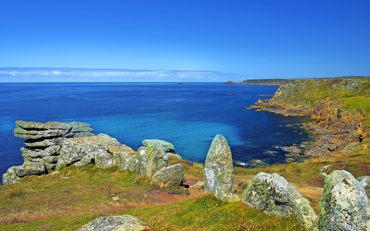 Land's End in Cornwall
