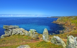 Land's End in Cornwall