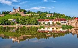 Festung Marienberg in Würzburg am Main