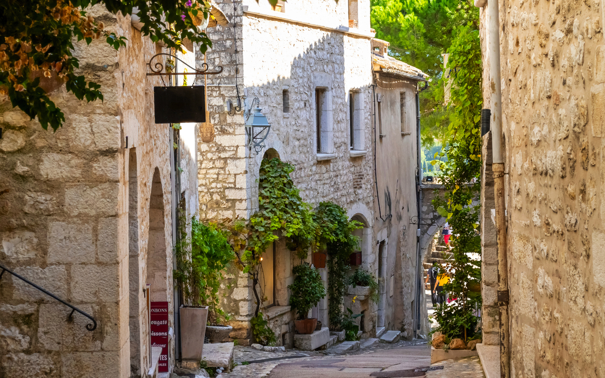 mittelalterliches Bergdorf Saint-Paul-de-Vence