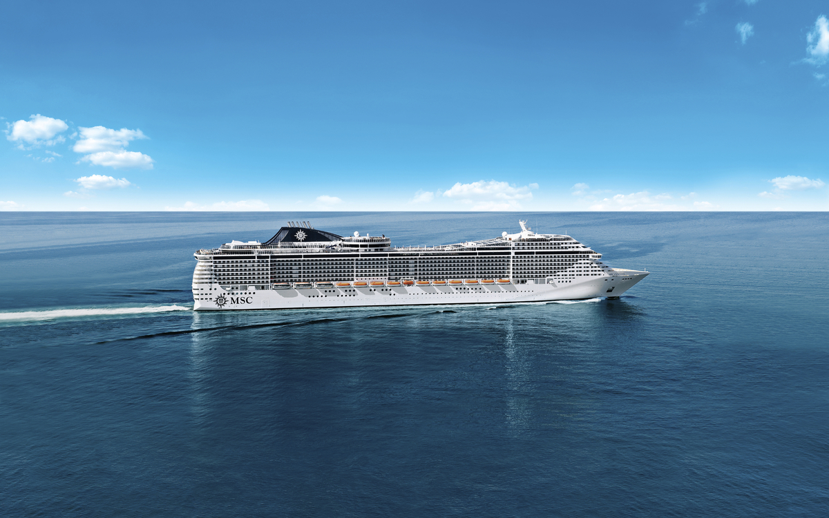 MSC Fantasia Außenansicht