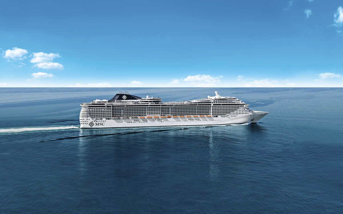 MSC Fantasia Außenansicht