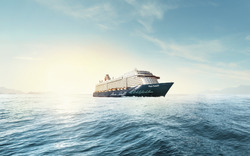 Zentrale Schiffsabbildung 2023 Mein Schiff Front