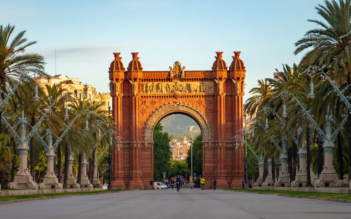 Arc de Triomf in Barcelona