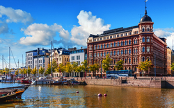 Altstädter Pier in Helsinki, Finnland