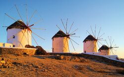 Windmühlen von Mykonos
