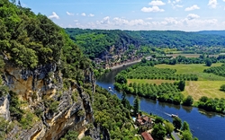 Landschaft Dordogne