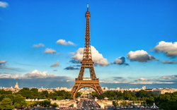 Eiffelturm in Paris, Frankreich