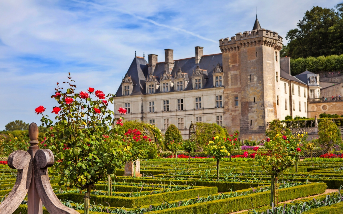 Villandry Schloss und Garten