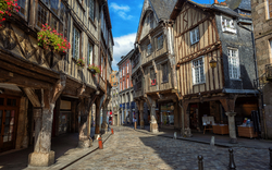 Dinan in der Bretagne