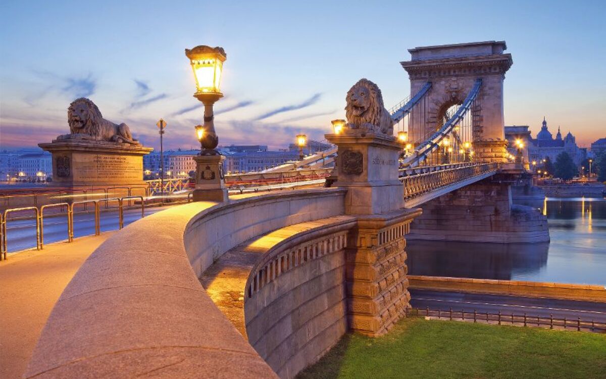 Kettenbrücke in Budapest