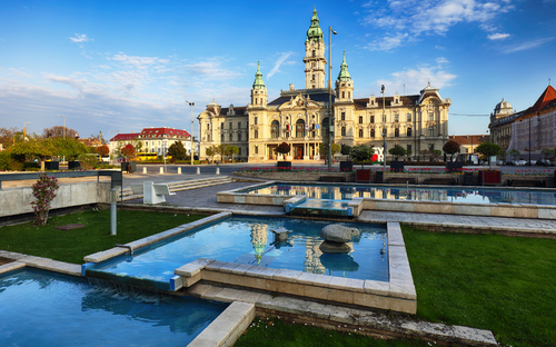 Rathaus von Györ