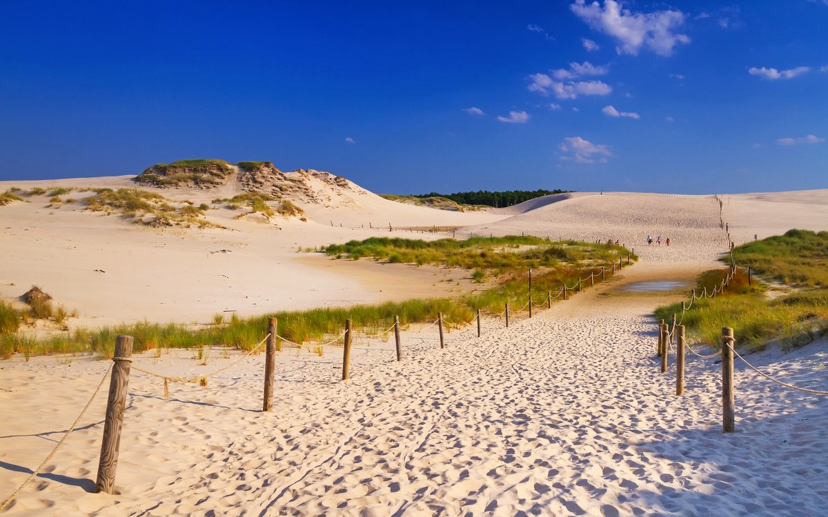 Wanderdünen von Leba