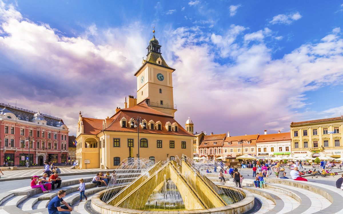 Rathausplatz Brasov