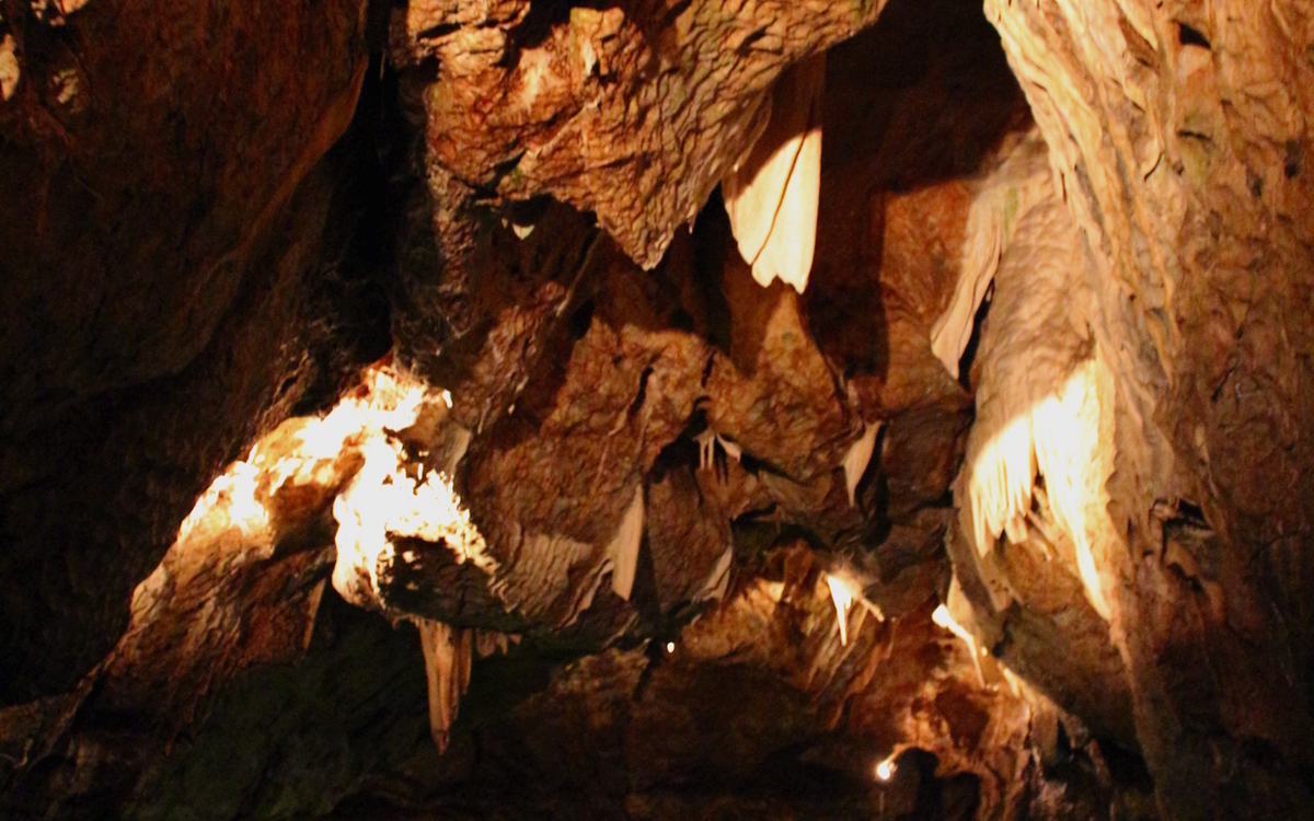 Punkva-Höhlen in der Tschechischen Republik