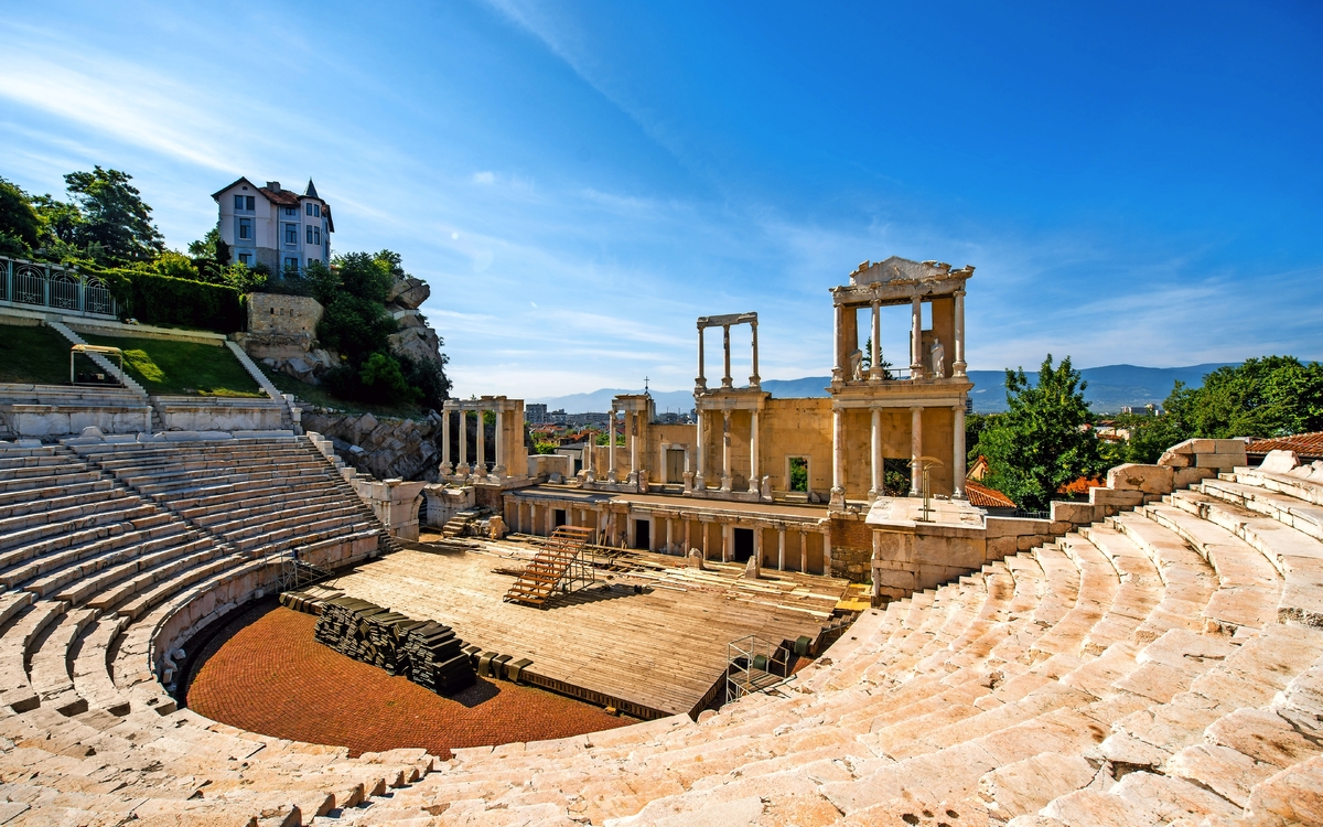 Plovdiv Römisches Theater