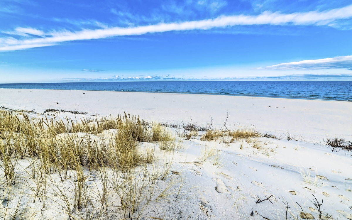 Slowinzischer Nationalpark an der polnischen Ostsee