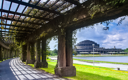 die Jahrhunderthalle in Breslau