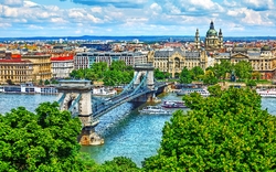 Kettenbrücke in Budapest