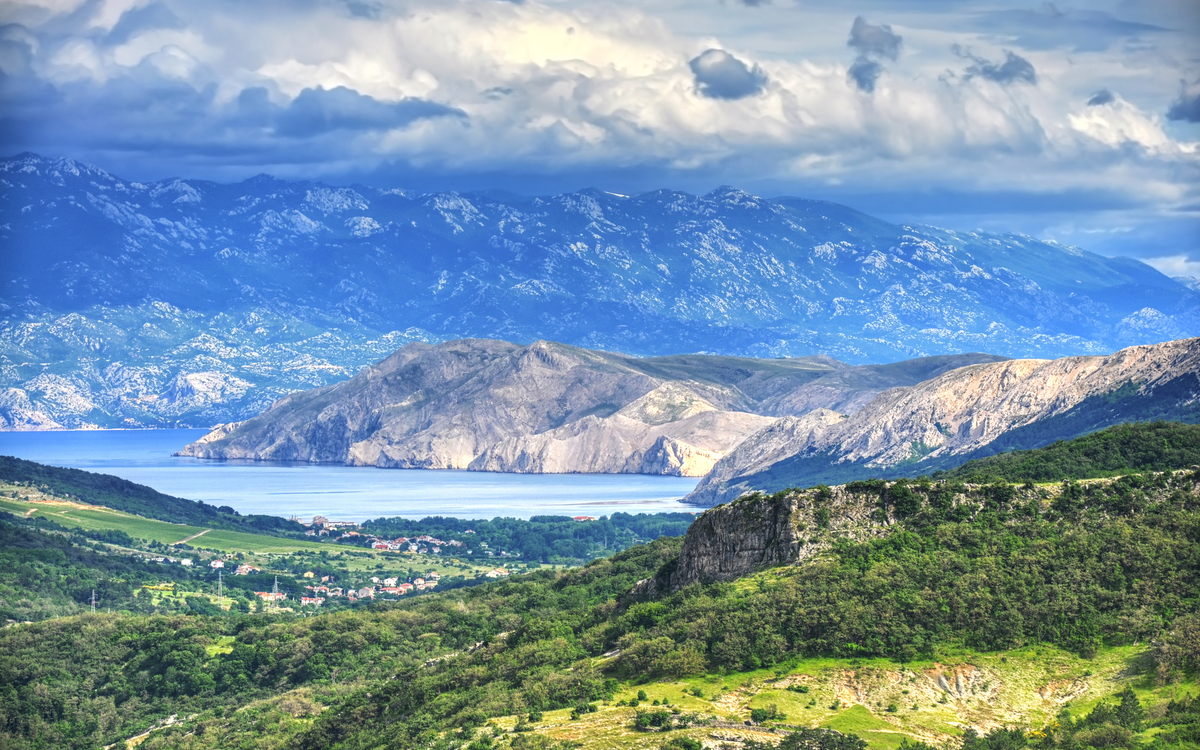Baška auf der kroatischen Insel Krk