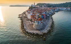 Piran an der slowenischen Adriaküste