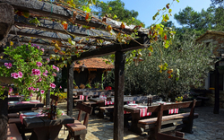 Restaurant auf einem Bauernhof in Kroatien