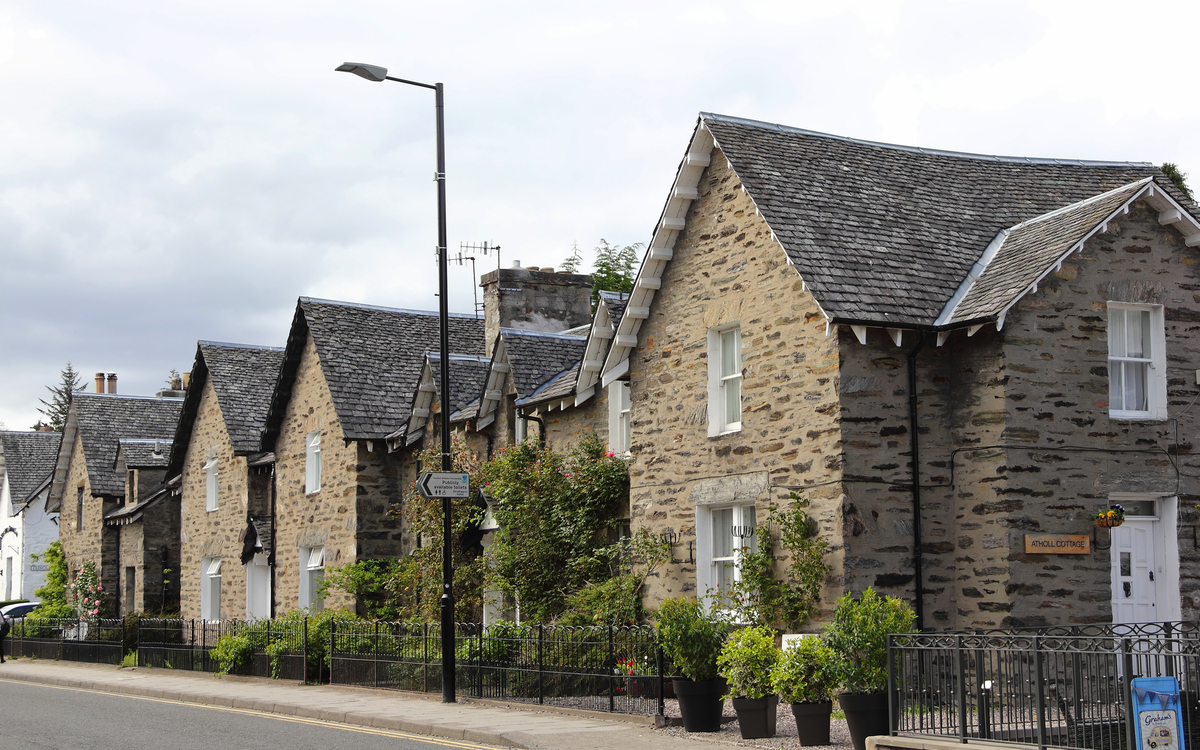Pitlochry in Schottland