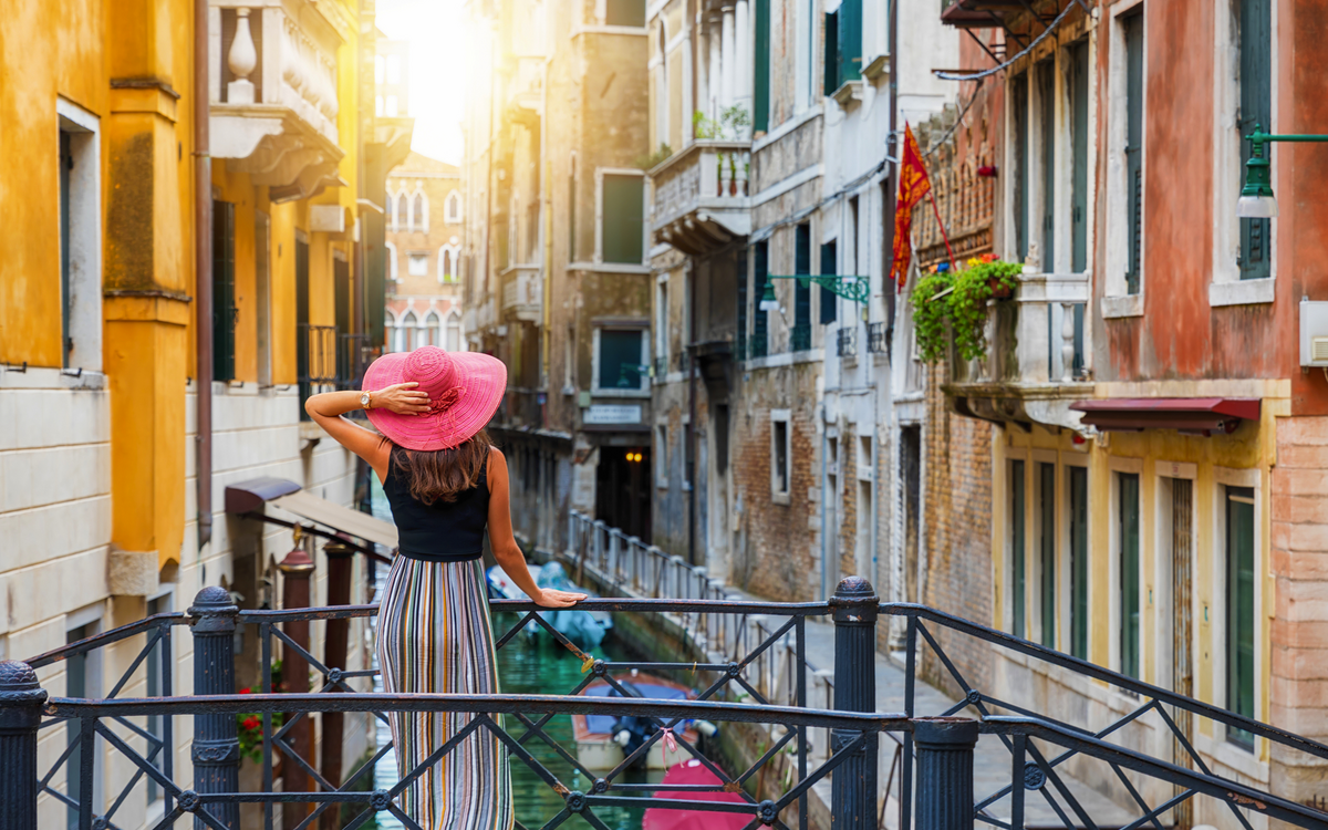 Brücke in Venedig