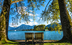 Tegernsee in Bayern, Deutschland
