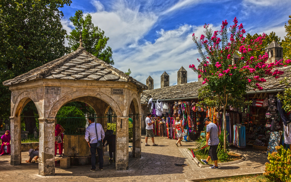 Altstadt von Mostar, Bosnien und Herzegowina