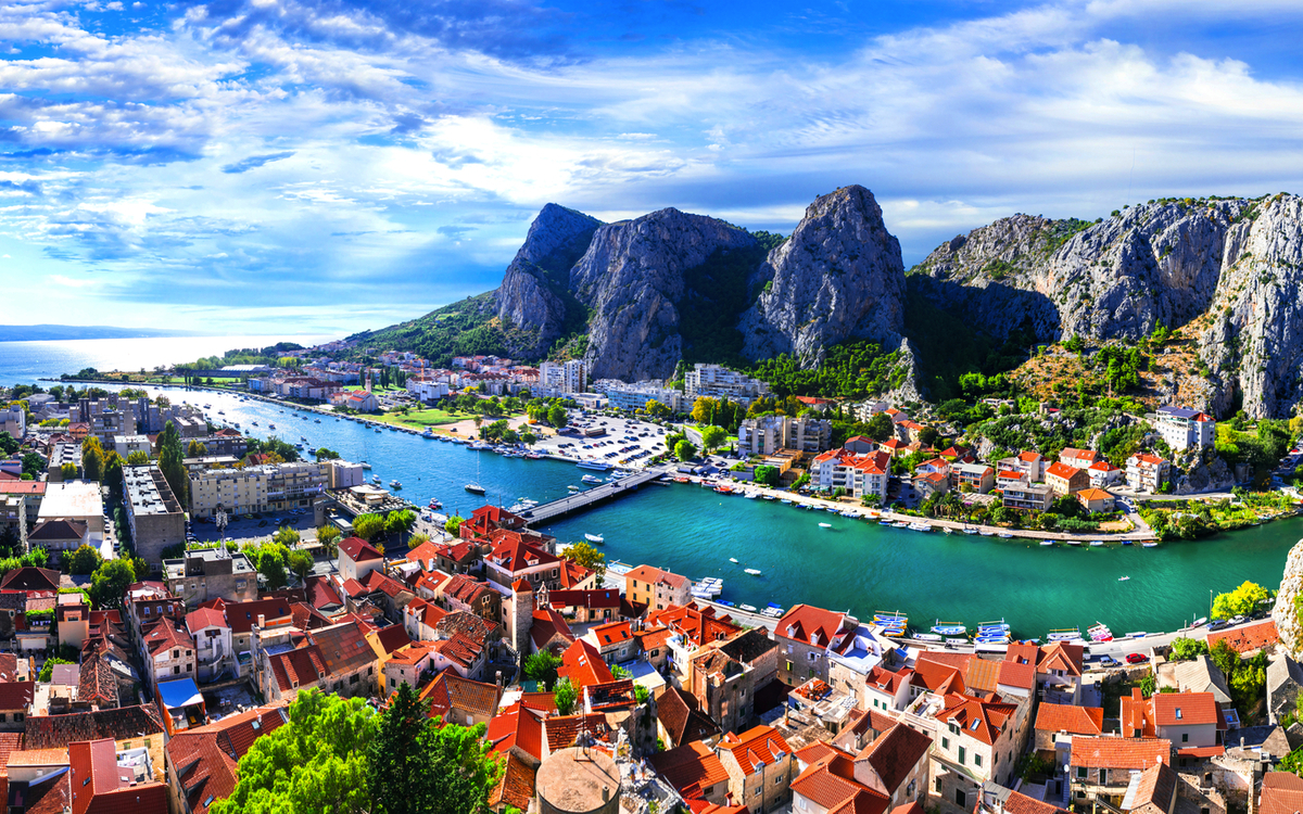 Omis in Kroatien