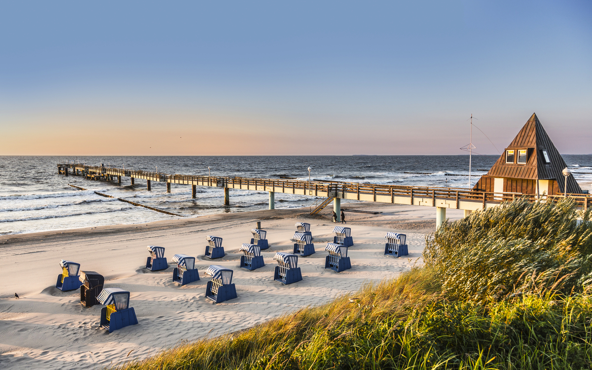 Ostseebad Koserow auf Usedom, Deutschland