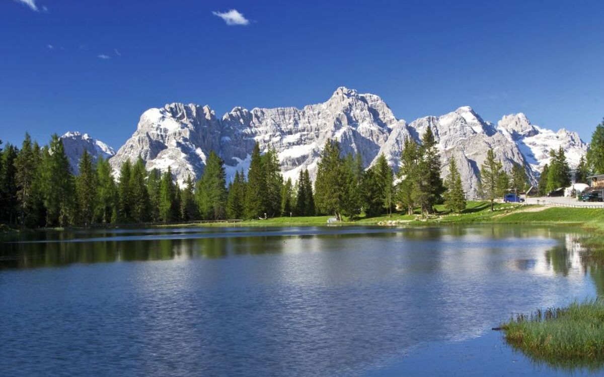 See und Berge in Südtirol