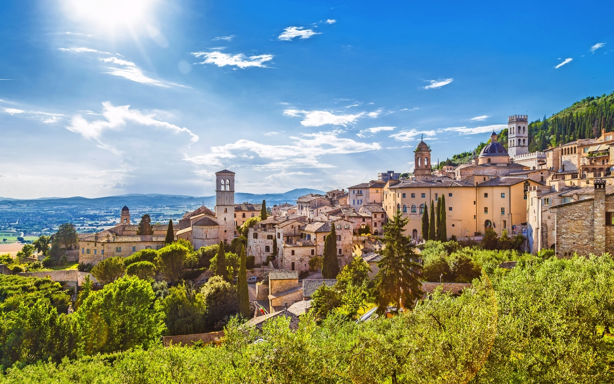Historische Stadt von Assisi