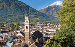 Meran im Etschtal