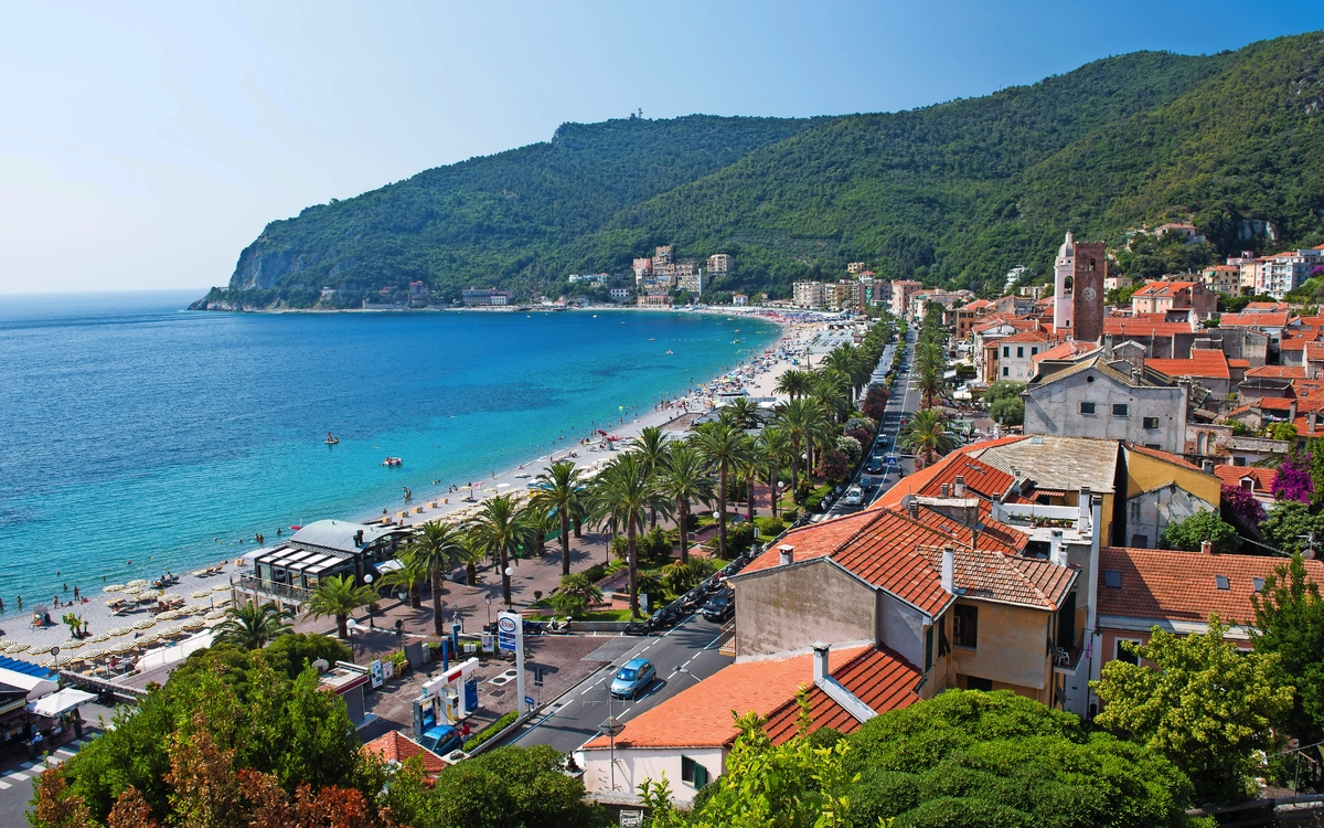 Das ligurische Dorf Noli