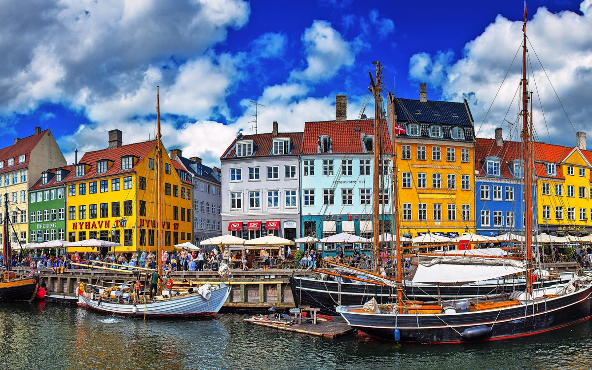 Bunte Häuser in Nyhavn, Kopenhagen
