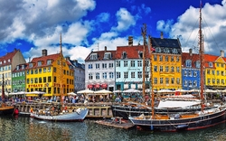 Bunte Häuser in Nyhavn, Kopenhagen