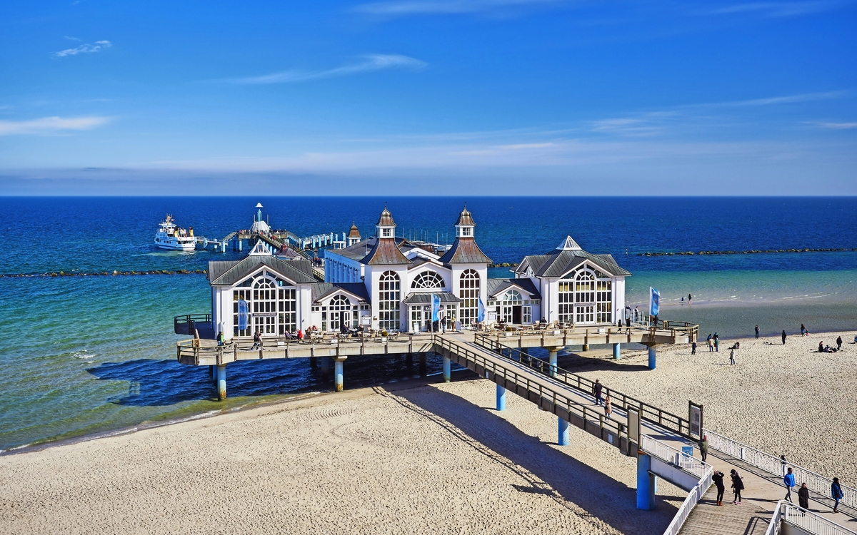 Seebrücke Sellin auf Rügen