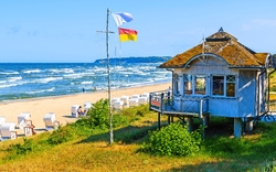 Ostseebad Göhren auf der Insel Rügen, Deutschland